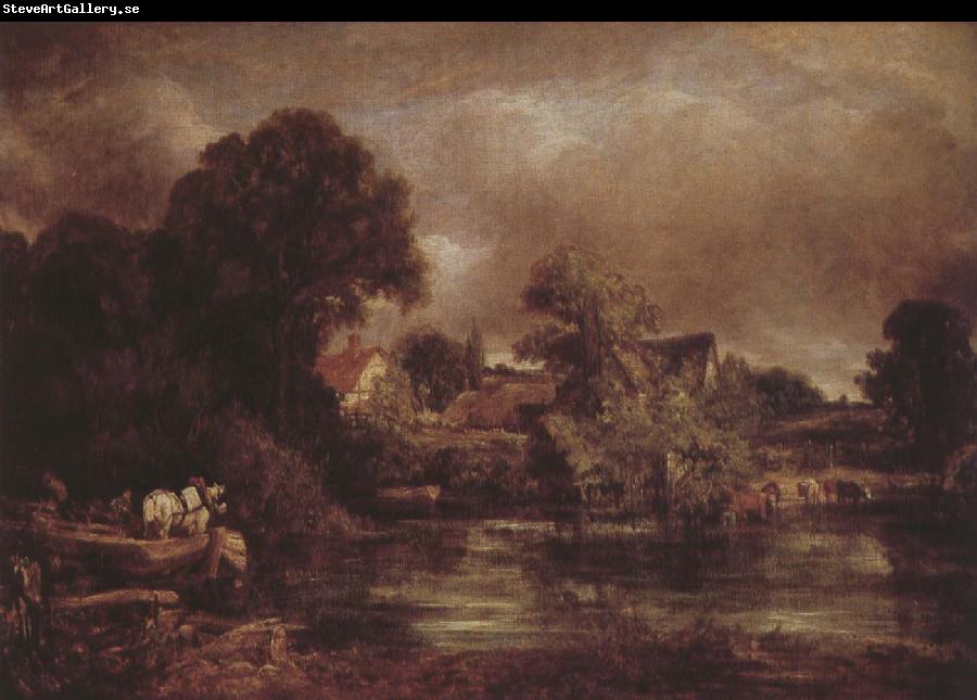 John Constable The white hasten